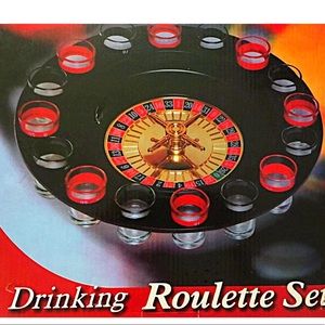 Drinking roulette set